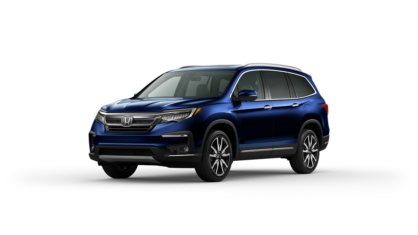 2022 Honda Pilot Touring midsize SUV is one of the best AWD SUVs.